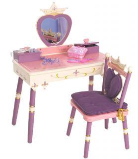 Set masuta de toaleta si scaun Vanity Princess - Pret | Preturi Set masuta de toaleta si scaun Vanity Princess