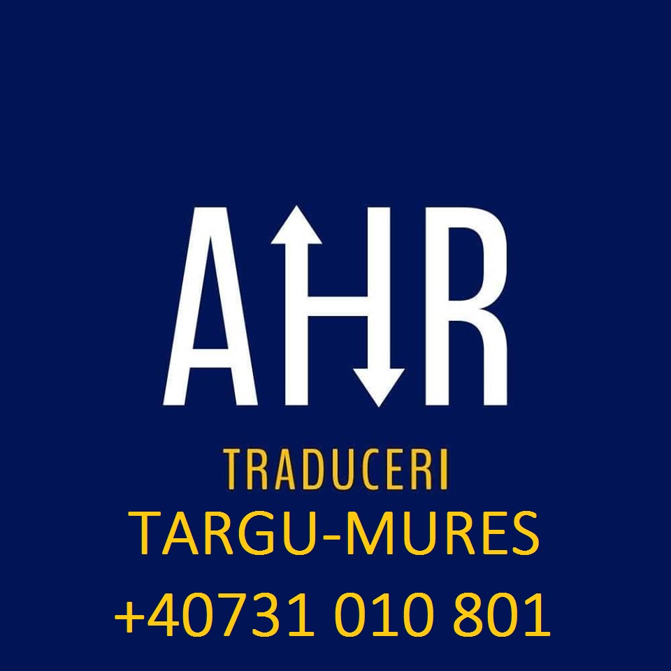 AHR - Servicii specializate de traducere in Targu-Mures 0731010801 - Pret | Preturi AHR - Servicii specializate de traducere in Targu-Mures 0731010801