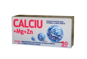 Calciu Magneziu Zinc *30cpr - Pret | Preturi Calciu Magneziu Zinc *30cpr