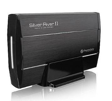 Rack Thermaltake Silver River II Black 3.5 eSATA/USB External HDD Enclosure, ST0016E - Pret | Preturi Rack Thermaltake Silver River II Black 3.5 eSATA/USB External HDD Enclosure, ST0016E