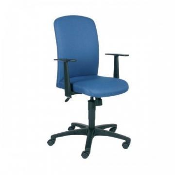 Scaun ergonomic cu spatar mediu si suport brate, EUROSEATS London - Pret | Preturi Scaun ergonomic cu spatar mediu si suport brate, EUROSEATS London