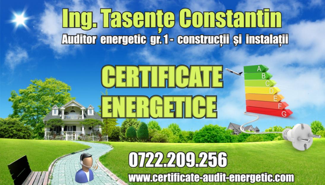 Emitem certificate energetice max. 24h - 0722209256 - Pret | Preturi Emitem certificate energetice max. 24h - 0722209256
