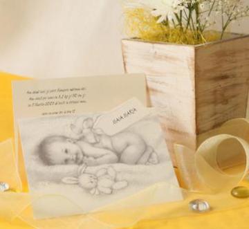 Invitatie bebelusul cadou - Pret | Preturi Invitatie bebelusul cadou