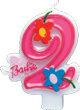 Lumanare de tort cifra 2 BARBIE FLOWER - Pret | Preturi Lumanare de tort cifra 2 BARBIE FLOWER