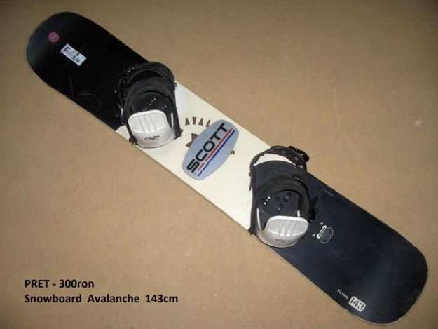 Snowboard Avalanche 143cm - Pret | Preturi Snowboard Avalanche 143cm