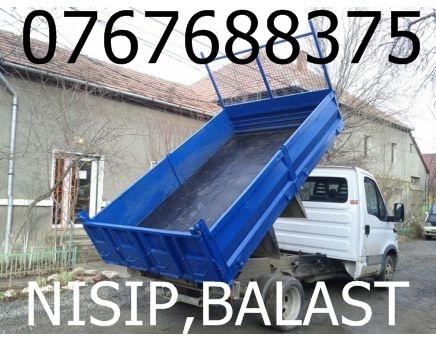 Transport nisip piatra balast pietris transport moloz 0767688375 - Pret | Preturi Transport nisip piatra balast pietris transport moloz 0767688375