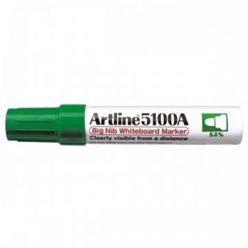 Whiteboard marker varf rotund, 5.0mm, corp metalic, ARTLINE 5100A - rosu - Pret | Preturi Whiteboard marker varf rotund, 5.0mm, corp metalic, ARTLINE 5100A - rosu