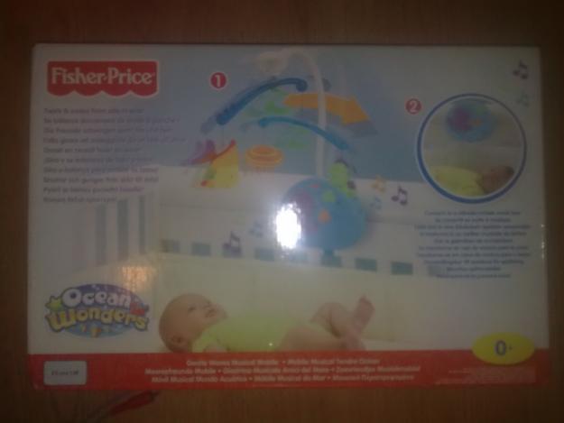 CARUSEL Fisher Price Ocean Wonders Gentle Waves Musical NOU - Pret | Preturi CARUSEL Fisher Price Ocean Wonders Gentle Waves Musical NOU