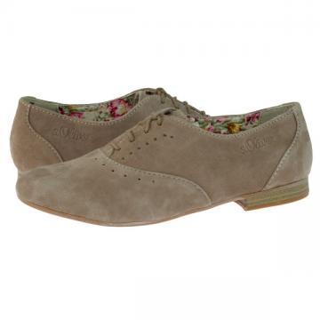 Pantofi casual s.Oliver nature - Pret | Preturi Pantofi casual s.Oliver nature