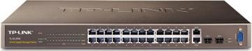 Switch Uplink Managed 24*10/100 + 4G Gigabit w. 2 combo SFP slots, TP-LINK (TL-SL3428) - Pret | Preturi Switch Uplink Managed 24*10/100 + 4G Gigabit w. 2 combo SFP slots, TP-LINK (TL-SL3428)