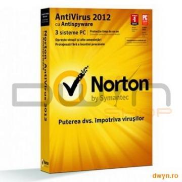 Norton Antivirus, 1 an, 3 calculatoare, Retail Box - Pret | Preturi Norton Antivirus, 1 an, 3 calculatoare, Retail Box