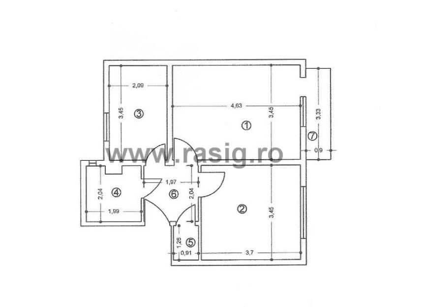 2 camere, Eroii Revolutiei-Metrou, 41,500 euro - Pret | Preturi 2 camere, Eroii Revolutiei-Metrou, 41,500 euro