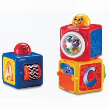 Fisher Price Set 3 Cuburi - Pret | Preturi Fisher Price Set 3 Cuburi