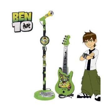 Jucarie Set chitara cu microfon BEN10 - Pret | Preturi Jucarie Set chitara cu microfon BEN10