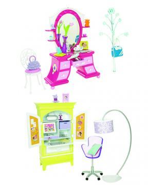 Mobilier Barbie birou asortat - Pret | Preturi Mobilier Barbie birou asortat