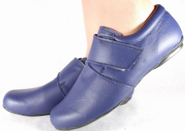 Pantofi sport albastrii unisex din piele (cod SPS2) - Pret | Preturi Pantofi sport albastrii unisex din piele (cod SPS2)