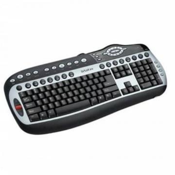 Tastatura Delux Delux Office Blue/Black - Pret | Preturi Tastatura Delux Delux Office Blue/Black