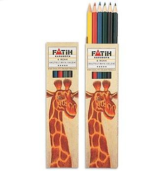 Creioane colorate, 1/1, 6 culori/set, FATIH - Pret | Preturi Creioane colorate, 1/1, 6 culori/set, FATIH