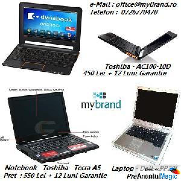 Pachet promotional IT&C ~ Laptop ~ Dell ~ Toshiba ~ - Pret | Preturi Pachet promotional IT&C ~ Laptop ~ Dell ~ Toshiba ~