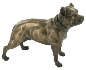 Pit Bull Terrier, Cold Cast Bronze Sculpture by Beauchamp Bronze - Pret | Preturi Pit Bull Terrier, Cold Cast Bronze Sculpture by Beauchamp Bronze