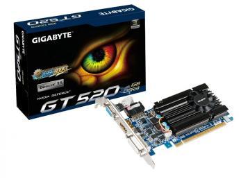 Gigabyte nVidia GT 520, PCI-E, 1GB GDDR3, 64Biti - Pret | Preturi Gigabyte nVidia GT 520, PCI-E, 1GB GDDR3, 64Biti