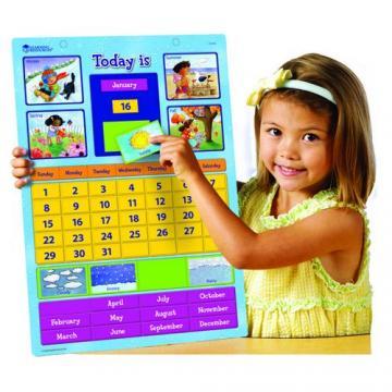 Learning Resources - Calendar Educativ Magnetic - Pret | Preturi Learning Resources - Calendar Educativ Magnetic
