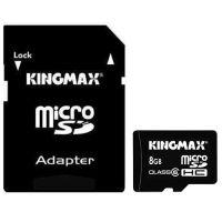 Card memorie Kingmax MicroSDHC 8GB Class 6 (Adaptor SD) - Pret | Preturi Card memorie Kingmax MicroSDHC 8GB Class 6 (Adaptor SD)