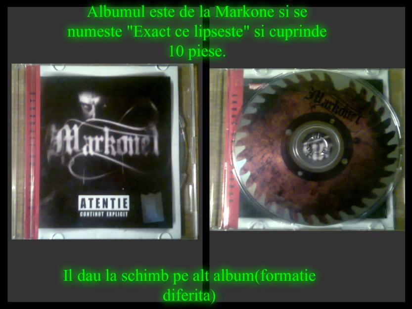 Dau la schimb album Markone 