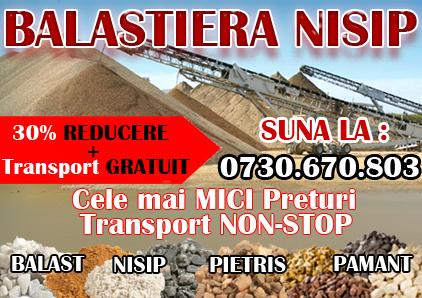 Vand nisip balast pietris evacuari moloz gunoi 0730670803 - Pret | Preturi Vand nisip balast pietris evacuari moloz gunoi 0730670803