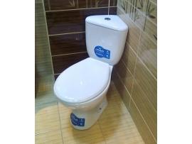 Vas WC set compact iesire laterala President pe colt - Pret | Preturi Vas WC set compact iesire laterala President pe colt