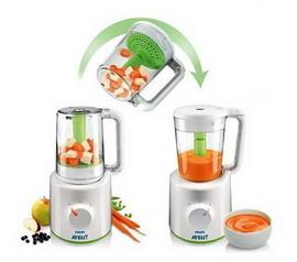 Aparat de gatit cu aburi si blender philips avent - Pret | Preturi Aparat de gatit cu aburi si blender philips avent