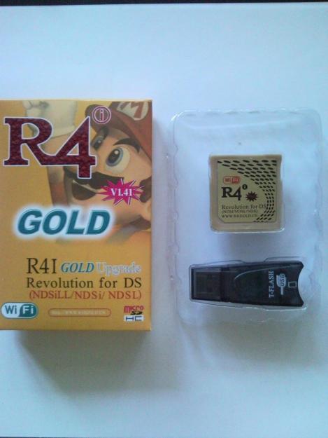 Modez Nintendo Ds (orice model) cu Supercard R4i Gold Upgrade Revolution - Pret | Preturi Modez Nintendo Ds (orice model) cu Supercard R4i Gold Upgrade Revolution