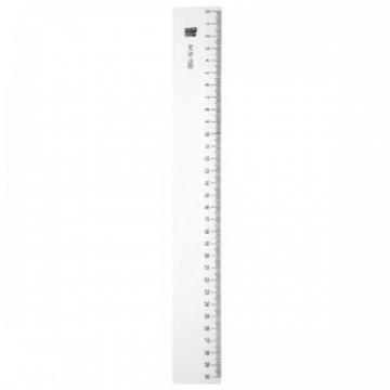 Rigla flexibila din plastic transparent, 30cm, ALCO - Pret | Preturi Rigla flexibila din plastic transparent, 30cm, ALCO