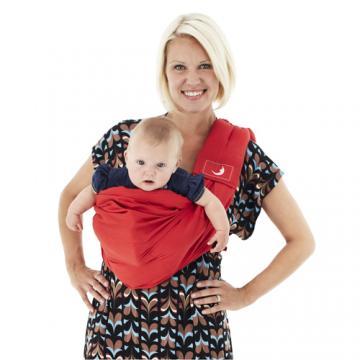 theBabaSling - Marsupiu Sling Bebe Scarlet Red - Pret | Preturi theBabaSling - Marsupiu Sling Bebe Scarlet Red