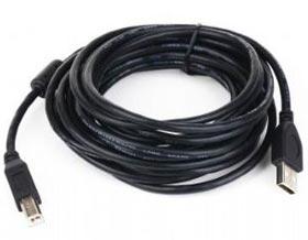 Cablu USB 2.0 A - B, ferita, 3M, CCF-USB2-AMBM-10 - Pret | Preturi Cablu USB 2.0 A - B, ferita, 3M, CCF-USB2-AMBM-10