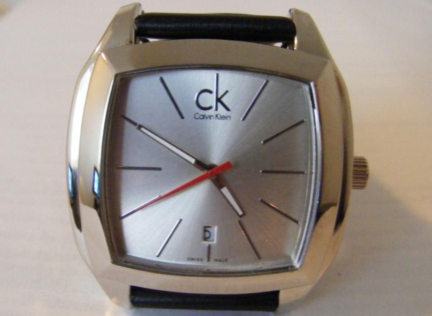 Ceas Calvin Klein replica CK barbatesc cu functie data dreptunghiular - Pret | Preturi Ceas Calvin Klein replica CK barbatesc cu functie data dreptunghiular