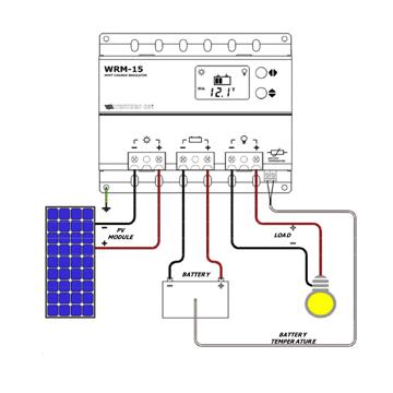 Regulator solar Western MPPT 15A 12/24V cu display digital - Pret | Preturi Regulator solar Western MPPT 15A 12/24V cu display digital