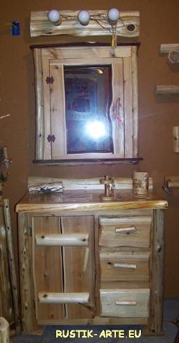 producem in stil rustic mobilier pentru baie - Pret | Preturi producem in stil rustic mobilier pentru baie