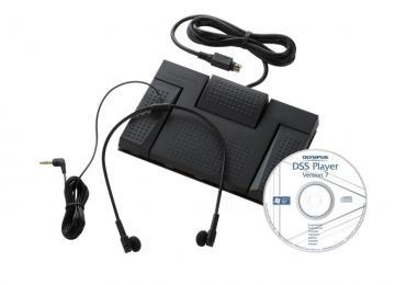 Kit de transcriere Olympus AS-2400, pedala RS-28 + casti E-102 + soft de transcriere, DSSPro/DSS/WAV/WM - Pret | Preturi Kit de transcriere Olympus AS-2400, pedala RS-28 + casti E-102 + soft de transcriere, DSSPro/DSS/WAV/WM