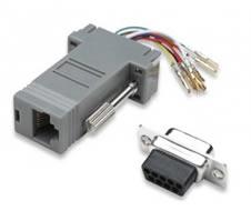 Adaptor serial DB9 la RJ45 - Pret | Preturi Adaptor serial DB9 la RJ45