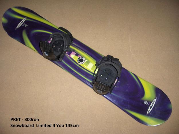Snowboard Limited4You 145cm - Pret | Preturi Snowboard Limited4You 145cm