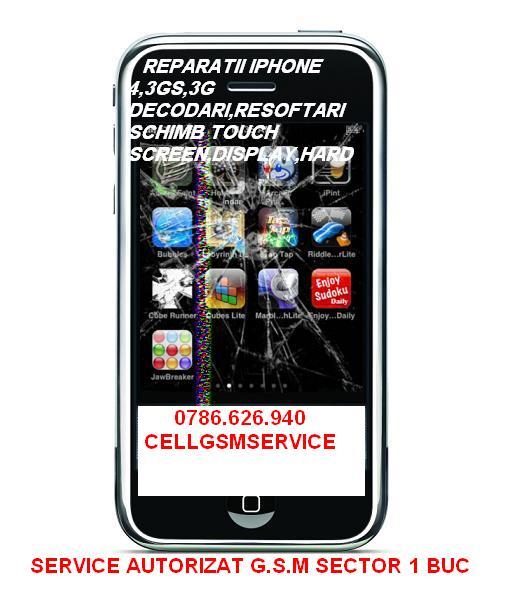 Service ofer Reparatii Apple iPhone 3Gs 4 0786626940 - Pret | Preturi Service ofer Reparatii Apple iPhone 3Gs 4 0786626940