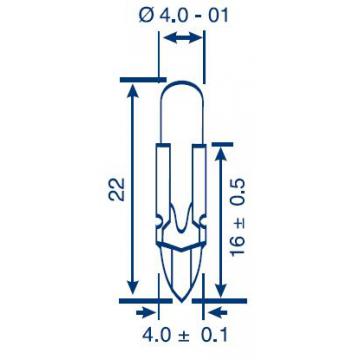 Bec telefonic T4.6, 28V, 40 mA - Pret | Preturi Bec telefonic T4.6, 28V, 40 mA