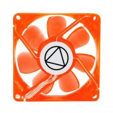 Deepcool Xfan 80U O/G Orange 80mm UV LED fan, material reactiv la UV, 4 LED-uri verzi, 1800 RPM, 21.8 CFM, 20 dBA, conectori: 3 pin si Molex - Pret | Preturi Deepcool Xfan 80U O/G Orange 80mm UV LED fan, material reactiv la UV, 4 LED-uri verzi, 1800 RPM, 21.8 CFM, 20 dBA, conectori: 3 pin si Molex