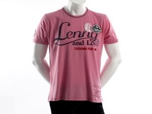 Tricou LENNY&amp;LOYD Barbati - 16788pandora_rose - Pret | Preturi Tricou LENNY&amp;LOYD Barbati - 16788pandora_rose