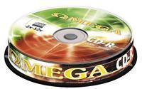CD-R Omega 52x 700MB 80 MIN 10 buc/spindle black - Pret | Preturi CD-R Omega 52x 700MB 80 MIN 10 buc/spindle black