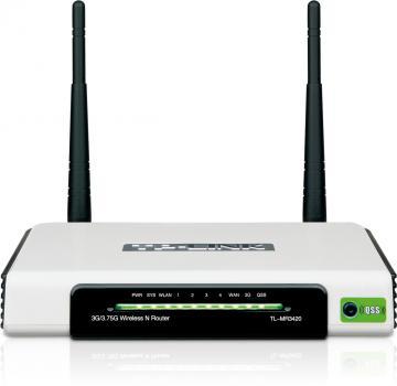 Router WIFI 3G TP-LINK 300Mbps 10/100Mbps TL-MR3420 - Pret | Preturi Router WIFI 3G TP-LINK 300Mbps 10/100Mbps TL-MR3420