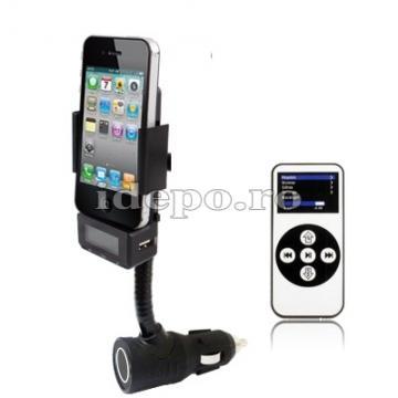 Car kit hands free iPhone cu modulator FM - Pret | Preturi Car kit hands free iPhone cu modulator FM