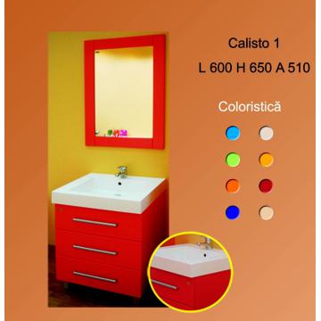 Set mobilier baie Calisto 1 - Pret | Preturi Set mobilier baie Calisto 1