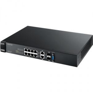 ZyXEL GS2200-8HP 8 port Gigabit L2 Managed PoE Switch, fanless - Pret | Preturi ZyXEL GS2200-8HP 8 port Gigabit L2 Managed PoE Switch, fanless